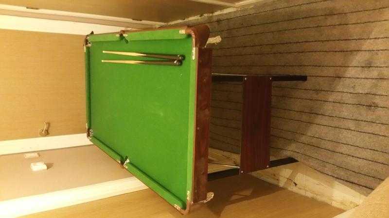 selling snooker table