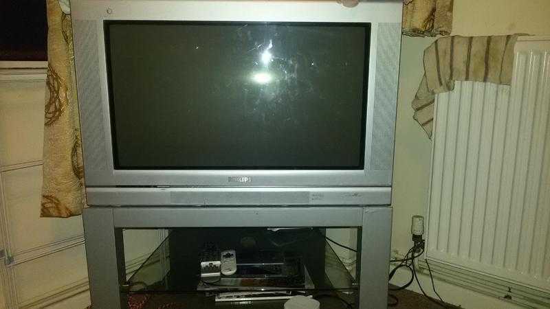 Selling TV  TV stand  NOW TV box (all in good condition)