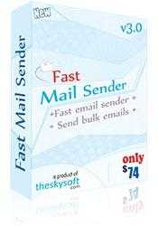 Send bulk emails with fast mail sender