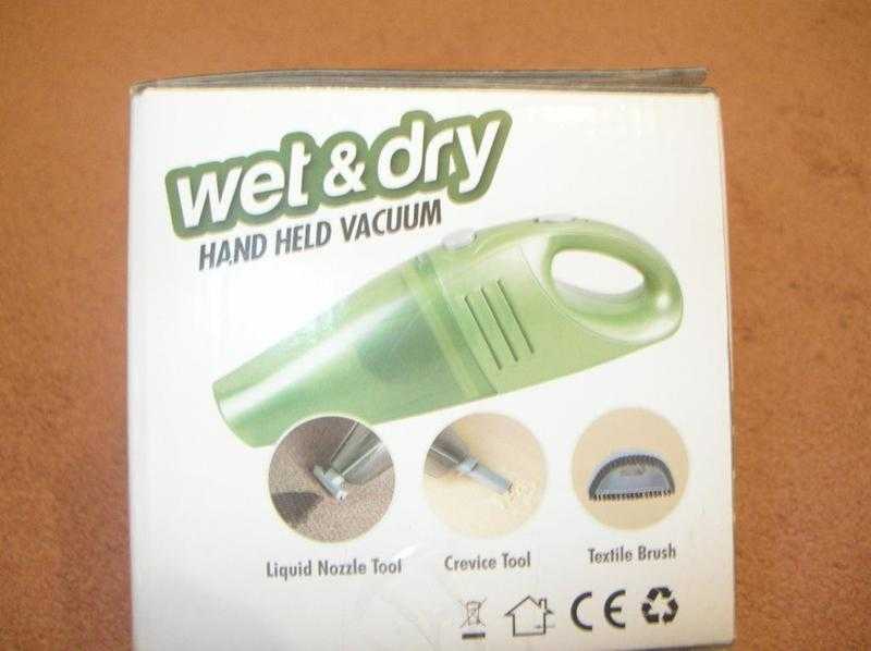 Senya Wet amp Dry Hand Held Vacuum Cleaner - London E18