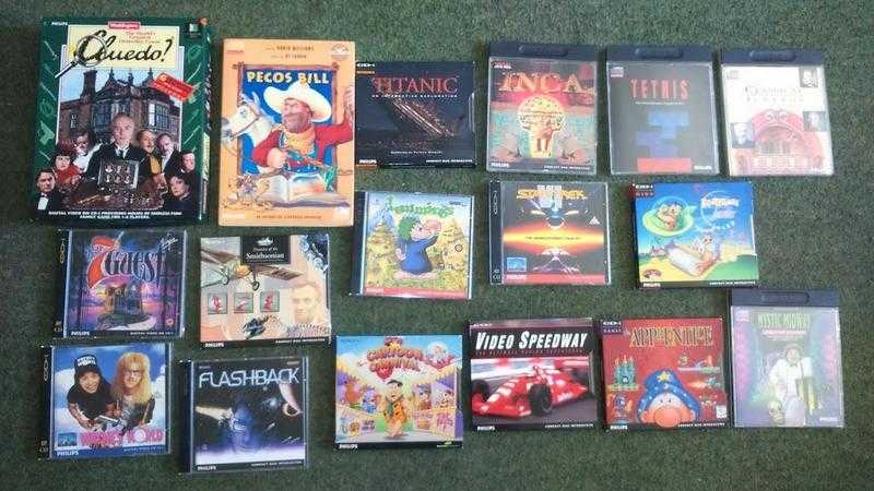 Set of 17 Philips CDi games