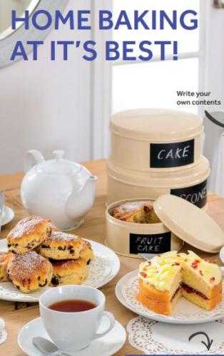 Set Of 3 Cake Tins