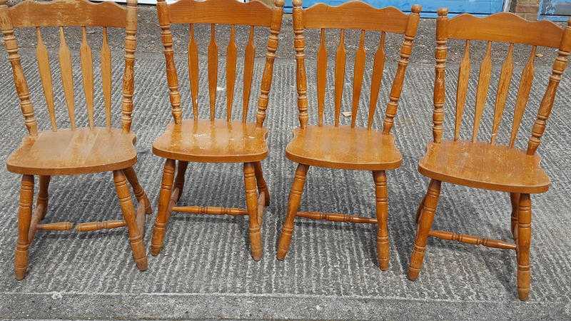 Set of 4 diningkitchen chairs