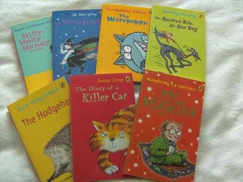 Set of 7 Puffin Books