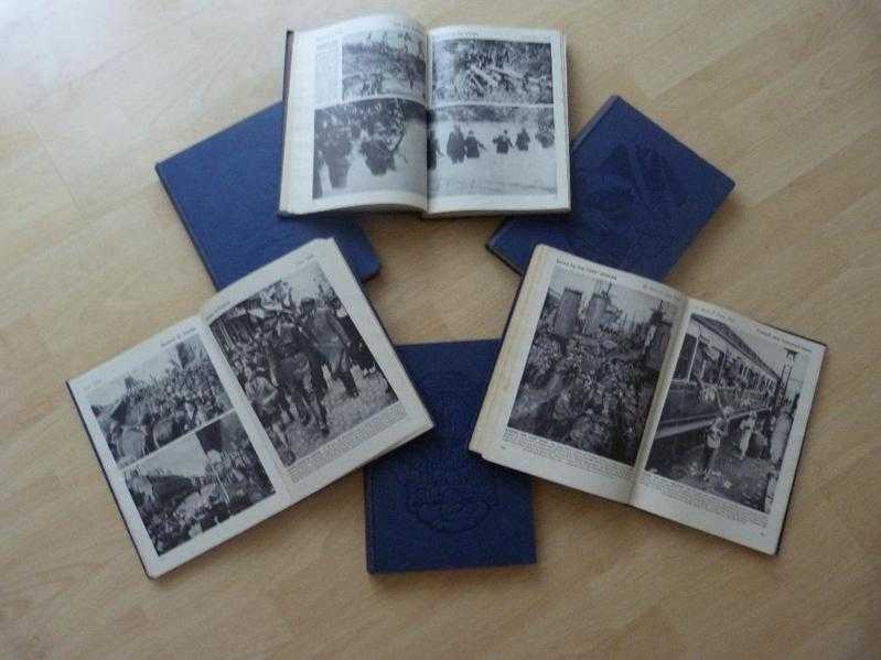 Set of six World War 2 books