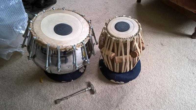 Set of tabla drums