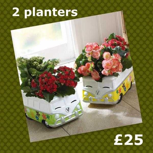 Set of two Caravan Planters