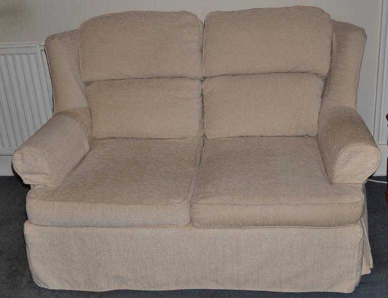 Settee, Matching Chair and Footstool