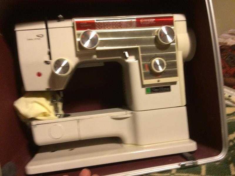 sewing machine