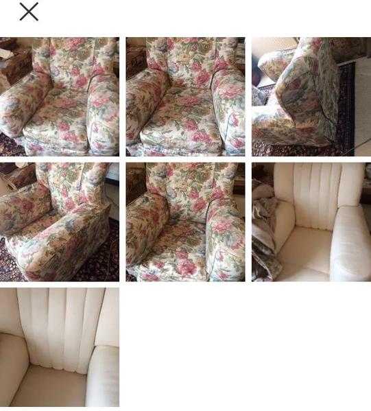 Shabby chic armchair