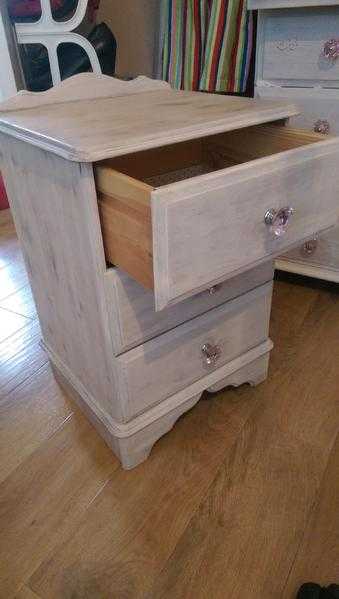 Shabby chic bedside table