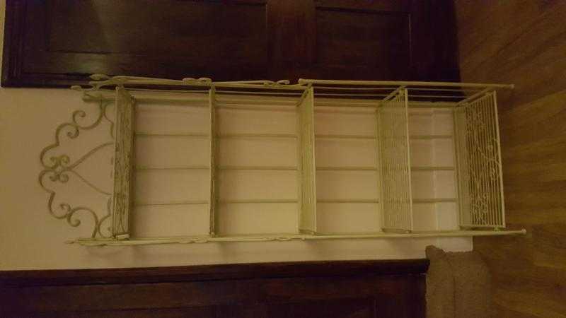 Shabby Chic ivory shelf unit brand new