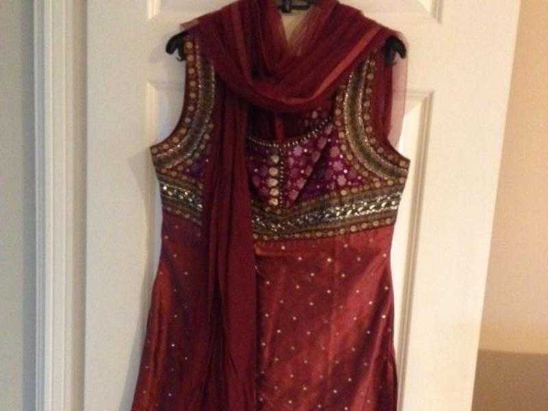 Shalwar Khameez complete outfits in different colours.