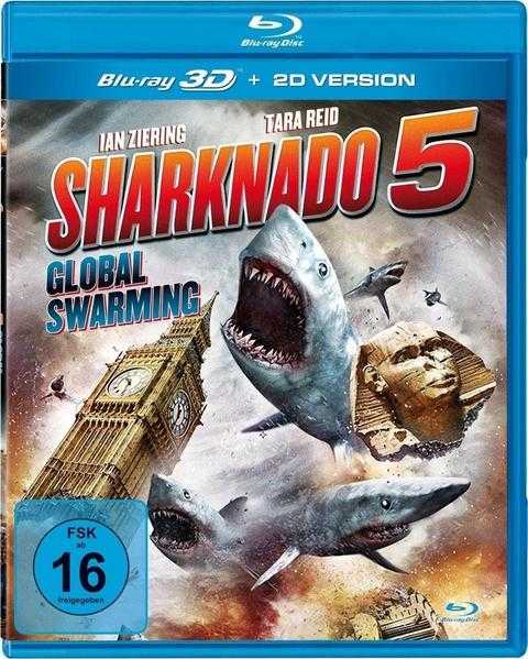 Sharknado 5 - Global Swarming 3d blu ray