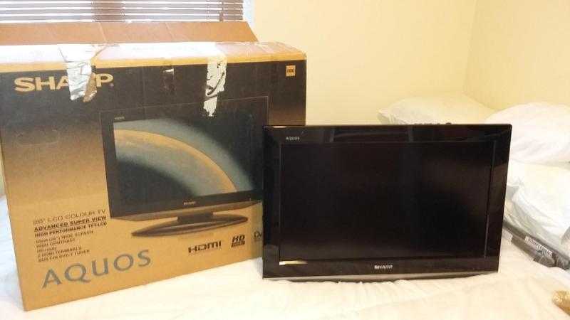 SHARP AQUOS 26quot WIDE SCREEN LCD COLOUR TV