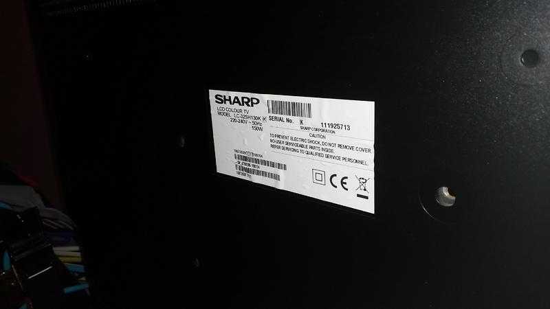 sharp lcd 32quot feeeview hdmi ect