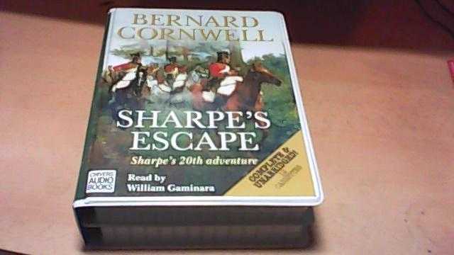 SHARPE039S ESCAPE-BERNARD CORNWELL 12 x CASSETTE TAPE BOX SET.