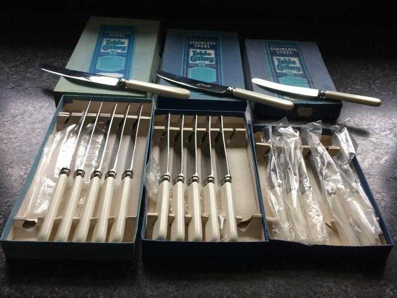 Sheffield stainless steel knives