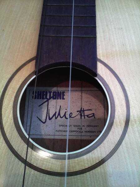 Shelton Julietta circa 1950039s60039s guitar