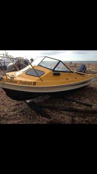 Shetland 535 with 90hp yamaha for sale