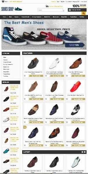 Shoes Shop Readymade eCommerce Shop