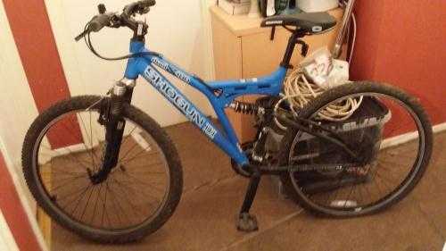 shogun duel 100 mountain bike 21 speed  18in frame