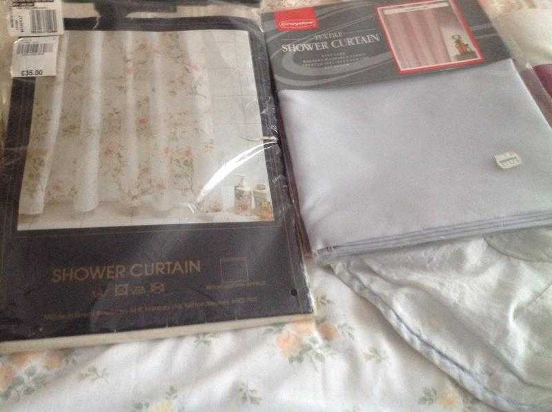 shower curtains