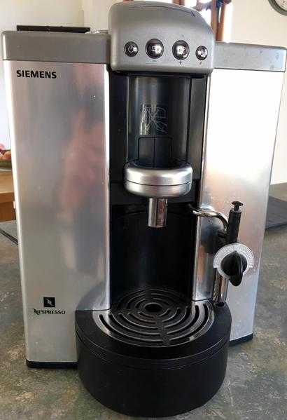 Siemens Nespresso Coffee Machine