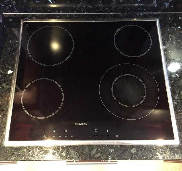 SIEMENS STAINLESS STEEL TOUCH CONTROL CERAMIC HOB