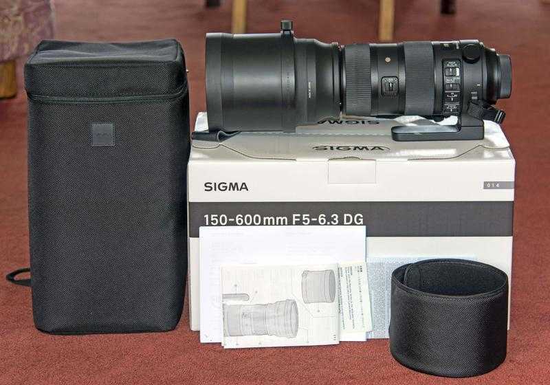 Sigma 150-600mm Sport F5-6.3 DG Nikon mount