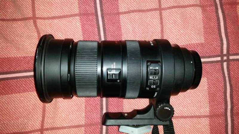 Sigma DG 50-500mm F4.5-6.3 HSM EX DG OS Lens Canon