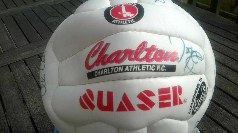 Signed Charlton Athletic Football