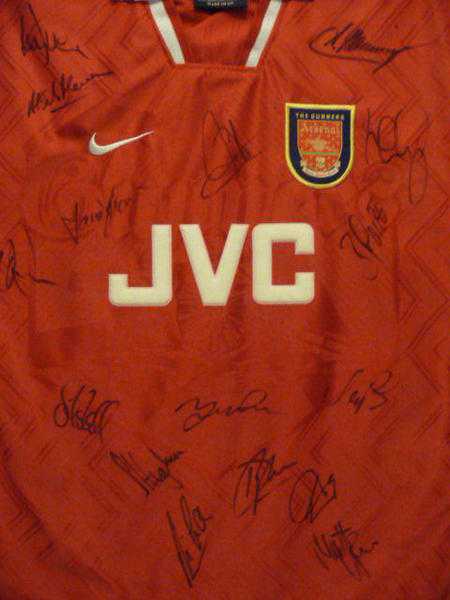 Signed shirt