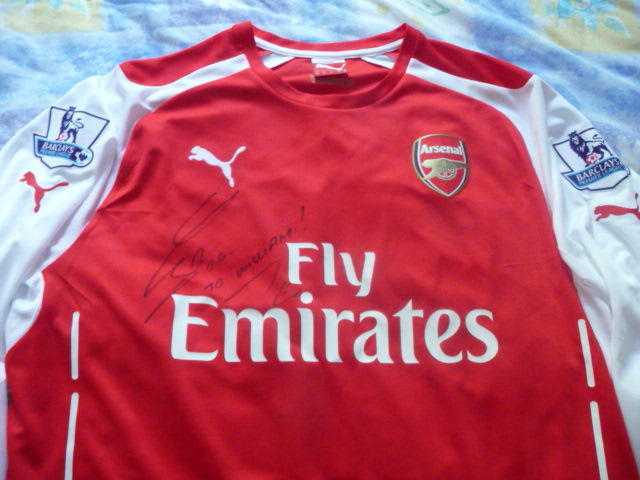 Signed shirt