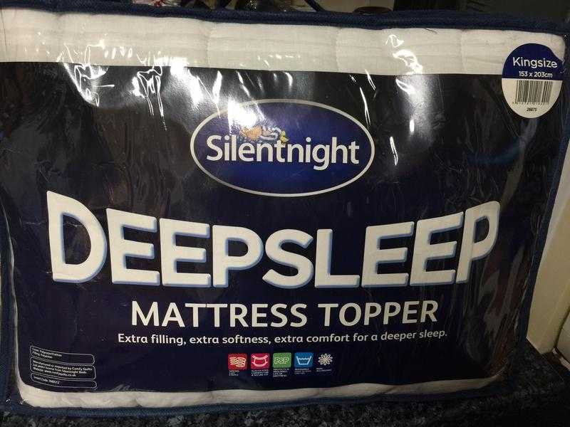 Silentnight deep sleep mattress topper