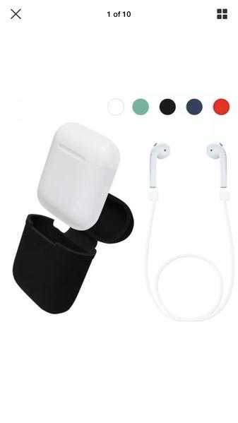 SILICONE PROTECTIVE COVER FOR APPLE AIRPODS CHARGING CASE
