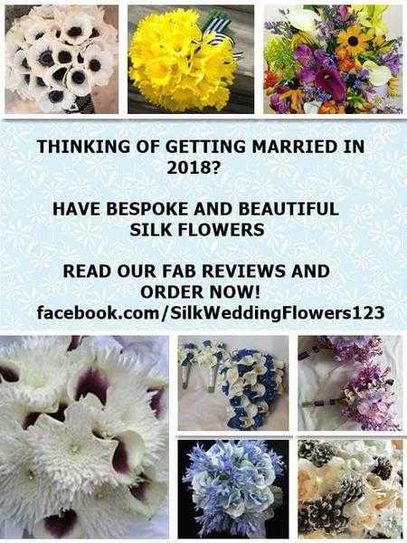 SILK WEDDING FLOWERS