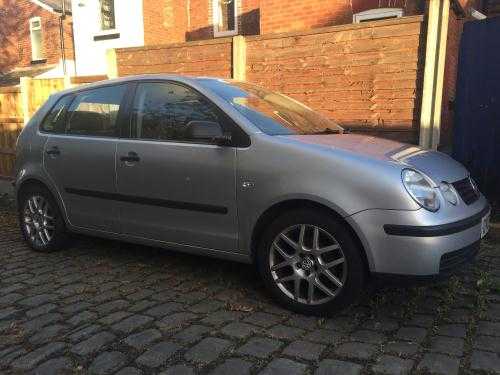 silver 03 vw polo