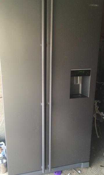 Silver American Style Fridge Freezer