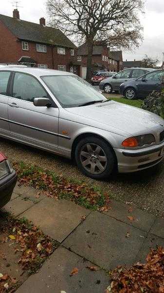 SILVER BMW 323i Series 1999 V REG GREAT RUNNING CAR  GOOD CON INSIDE AND OUT