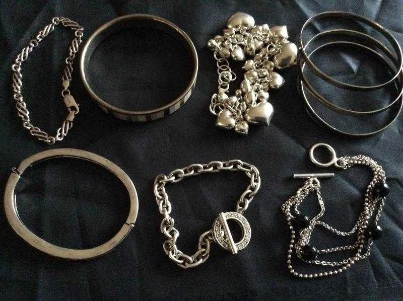 Silver Bracelets And Bangles