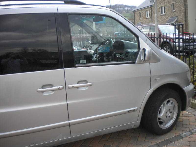 Silver Mercedes Vito CampervanDay Van