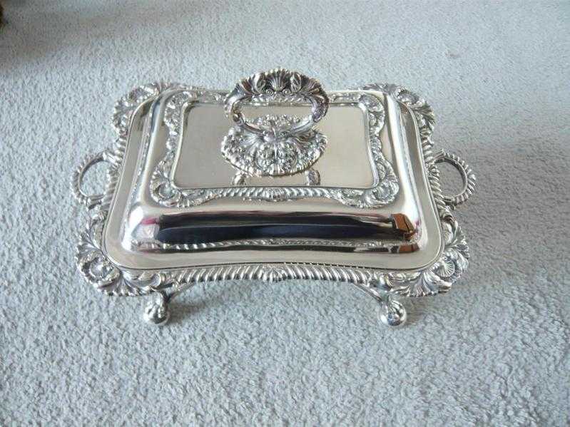 Silver Plate Serving Dish