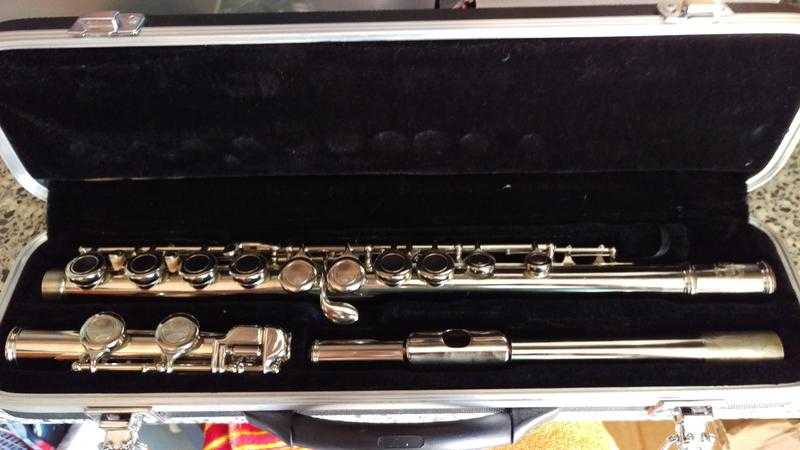 Silver Plated Flute - J.Michael