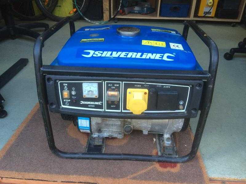 Silverline 2.2kva generator