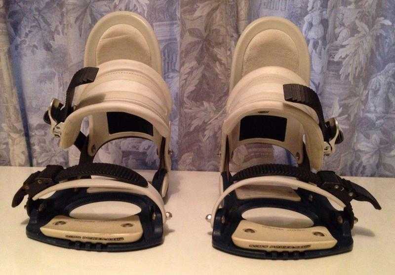 Sims Link Power Ramp Snowboard Bindings ML MEDIUM-LARGE w Mounting Hardware