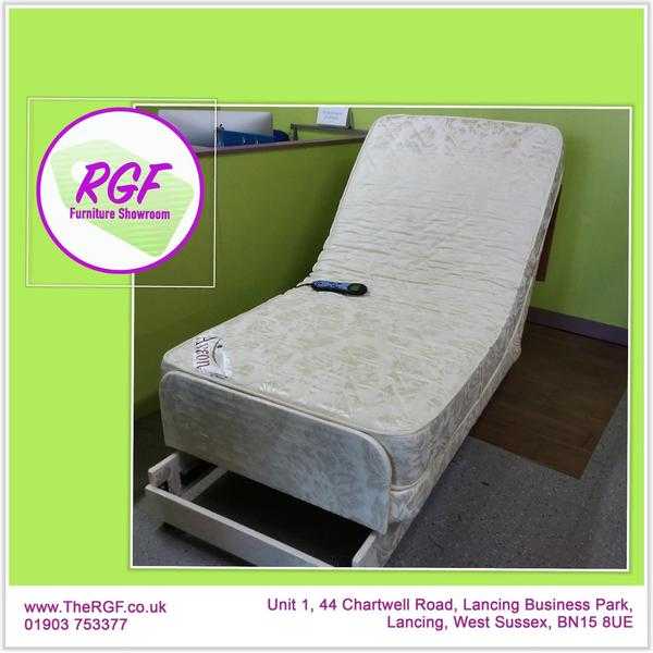 Single 3ft Mobility Bed With Massage Feature amp Mattress - Local Delivery 19