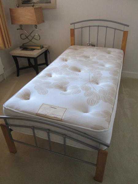 Single Bed and Mattress, Very Good Quality, Hardly Used