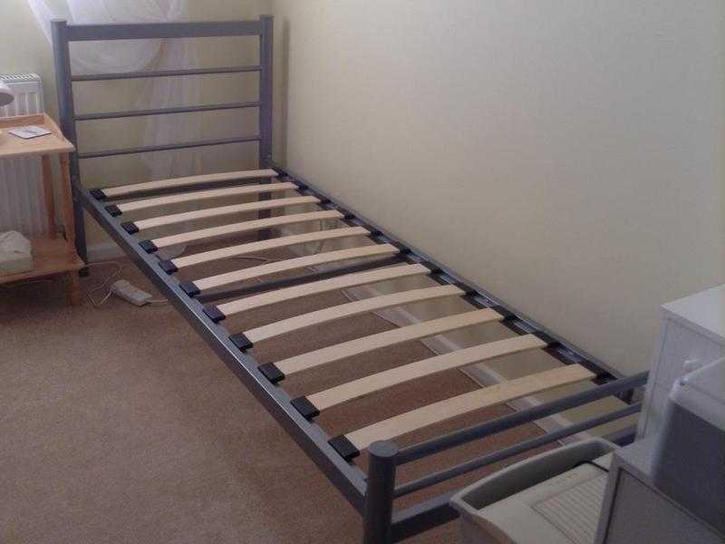 Single bed frame - aluminium, 15