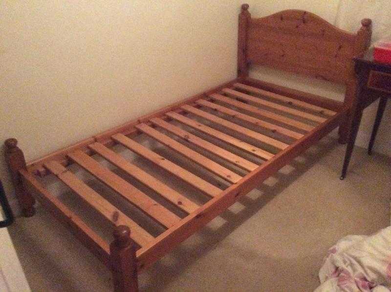 single bed solid pine